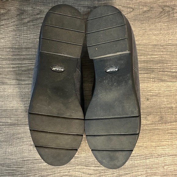 Dr Scholls Glisten Oxfords Womens 10M Be Free Energy Technology Gray Suede Shoes - Picture 10 of 10